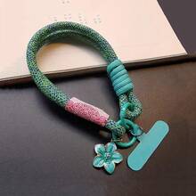 Dây đeo chống sốc 1 chiếc, mặt dây chuyền hoa anh đào tráng men nhiều màu sắc, họa tiết mây trang nhã, độc đáo và tinh tế, cảm giác cao cấp, dây đeo cổ tay ngắn thích hợp cho hoạt động ngoài trời, du lịch, chụp ảnh, chống thất lạc, dây treo ốp điện thoại, kèm kẹp lò xo. Quà tặng kèm theo. - Nhiều màu - Xem 13