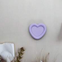 1个3D心形硅胶可膨胀气垫手机支架 - 彩色 - 查看 18