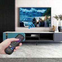 Protective Case For Roku Voice Remote Pro Lightweight Anti Slip Shockproof Silicone Cover For Roku Ultra 2022 Voice Remote Pro Compatible With Headphone Jack Black - 黑色的 - 查看 2