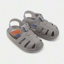 Cartago Baby Oslo Boys' Sandals - 灰色/橙色 - 查看 1