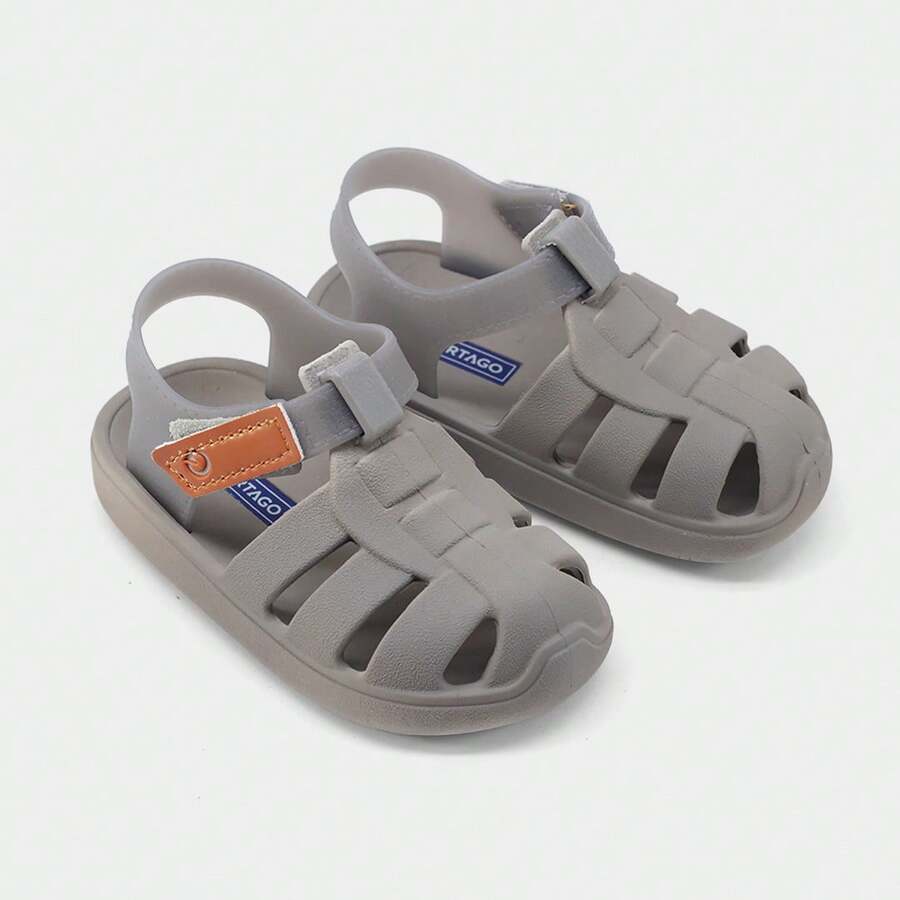 Cartago Baby Oslo Boys' Sandals - 灰色/橙色 - 查看 1