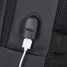 Multi-Functional Nylon Business Backpack, Can Be Worn As Shoulder Bag, With Laptop Protection, Popular For Valentine's Day/Business Trip, Work Bag - Multicolor - View 5