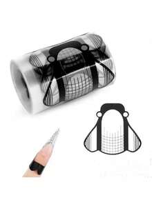 不锈钢角质层推棒、双面指甲锉、指甲打磨器、美甲护理工具、专业灰白指甲抛光块、磁性美甲棒、柠檬香蕉香味美甲贴纸、3D水果美甲贴纸 - 彩色 - 查看 4