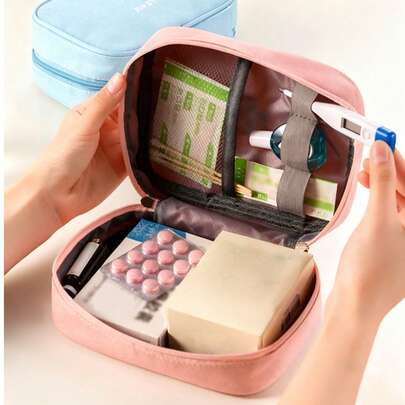 Bộ sơ cứu di động, túi đựng dụng cụ y tế, túi y tế xách tay, túi cấp cứu đa chức năng, túi đựng dụng cụ y tế du lịch di động, không bao gồm thuốc hoặc các vật dụng khác, dễ mang theo và bền, thích hợp cho du lịch, đồ dùng thiết yếu trong gia đình, tham quan, hoạt động ngoài trời, du thuyền, kỳ nghỉ hè, cắm trại và leo núi.