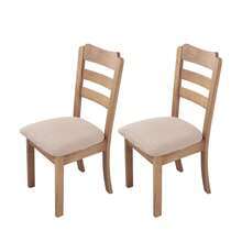 1/2/4/6pcs Plaid Pattern Stretch Dining Chair Covers, Removable & Washable Chair Slipcovers For Dining Room, Kitchen - Multicolor - View 49