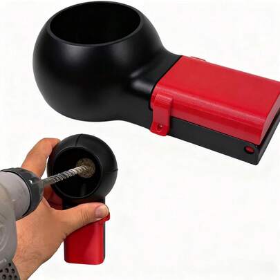 2026 New Drilling Dust Collection Box 3D Printing Drilling Dust Collection Multi-Purpose Trap Bowl, Home Garage Decoration Health Dust Control, No Debris Wall Drilling Compatible With Most Drill Bits