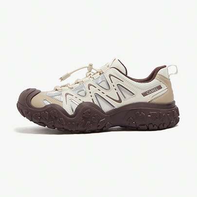 CAMEL CROWN Autumn Fleece-Lined Casual Couple Sports Men's Outdoor Hiking And Mountaineering Shoes