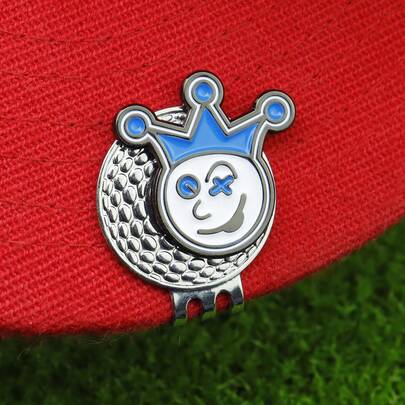 Golf Hat Mark Creative Patterns Ball Hat Clip Marker Magnetic Removable Golf Ball Position Mark Golf Accessories Golfer Gifts