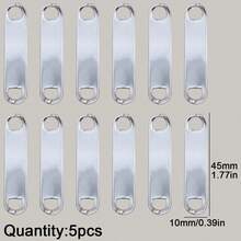 30/50pcs Stainless Steel Connector Rods, DIY Jewelry Making, Handmade Beading Craft Supplies - DIY - View 9