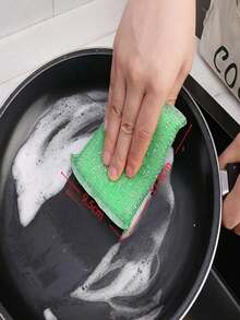 100克不锈钢锅底清洁膏，不锈钢清洁剂和抛光剂，多用途强力厨具除油除锈剂，适用于厨房烤箱厨具的不锈钢和玻璃材质。100克粉色魔法清洁膏，强力不锈钢锅底去污剂 - 固體 - 查看 6