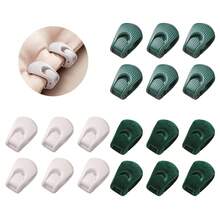 6 Pack Conch Design Anti Slip Bed Sheet Fixing Clips For Bedding - Multicolor - View 6