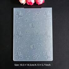 2D Embossed File Folder, Suitable For Card Embossing Machine Template, Handmade Photo Album Paper Craft Decoration DIY Greeting Card Making, Butterfly, Honeycomb, Small Daisy Flower Patterns - DIY Crafts - View 20