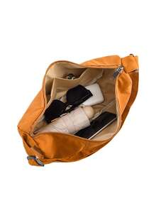 LECEY Unisex Sports Diagonal Shoulder Messenger Bag, Dumpling Shape, New Spring 2026 Collection - Brown - View 6