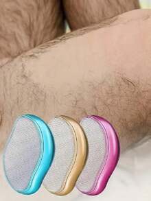 1pc Reusable Waterproof Physical Painless Hair Removal Device, Suitable For Men And Women, Elegant Gift - Multicolor - View 1