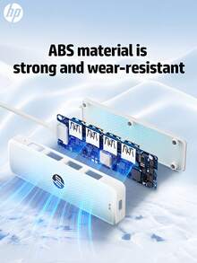 HP 四合一 USB 集线器，带 Type-C 充电适配器，兼容苹果笔记本电脑，支持 4K 投影和 PD 快充，提供黑色、白色、米色和银色四种颜色可选。 - 一拖四拓展塢 - 查看 5