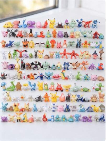 2-3cm Pokemon Action Figure Set 5/15/30pcs Decorative Items With Slight Handcraft Imperfections