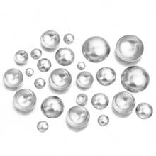 50/100/200pcs Stainless Steel Seamless Bead Caps, DIY Jewelry Making, Handmade Beading Craft Supplies - DIY - View 7