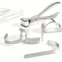 KLONKEE Curved Bar Bracelet Shaping Tool, Durable Jewelry Making Material For Metal Shaping, Convenient And Quick Bracelet Auxiliary Tool To Create Smooth Curves And Creative Designs - Steel - View 13
