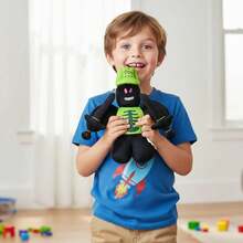 全新弃置卡通可爱动漫人物填充抱枕娃娃软玩具收藏模型娃娃玩具，适合儿童生日礼物 - 彩色 - 查看 6