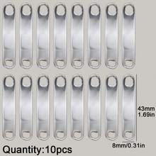 30/50pcs Stainless Steel Connector Rods, DIY Jewelry Making, Handmade Beading Craft Supplies - DIY - View 12