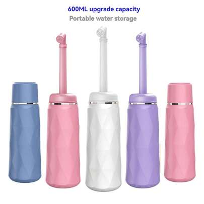 Large Capacity 600ml Leakproof Peri Bottle -Postpartum And Perineal Care Portable HandHeld Travel Bidet Sprayer For Women Or Men HandheldJet Spray Bottle For Toilet Handheld Bidet Perfect For Personal Hygiene Cleaning & TravelFriendly- Pack Of 1, Pink,Blue,White,Purple