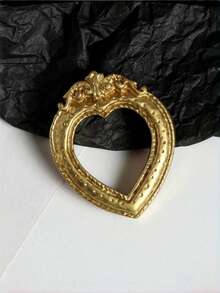 Vintage European Baroque Mini Gold Photo Frame, Nail Art, Jewelry, Decor, DIY Craft Supplies, Photography Props, Figurine Display - Multiple Styles - View 12