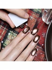 5D Magnetic Cat Eye Nail Art Tool, U-Shaped Strong Magnet With Ball Magnet, Easy DIY Multi-Dimensional Cat Eye Effect For Beginners (Magnet Only, No Gel Included) - Contains Magnets - View 6