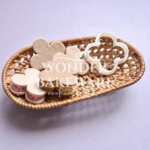 Four Leaf Clover Biscuit Mould Four Leaf Clover Cookie Cutting Mold Fondant Cake Stamp Cookie Cutter Pastry Baking Tool - Clover - View 1