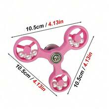 1 Peça Brinquedo de Moinho de Vento de Pérola Giratório a 360°, Acessório Decorativo de Gaiola Interessante e Inteligente para Mascar de Papagaio, Adequado para Pássaros o Ano Todo - Multicolorido - Visão 9