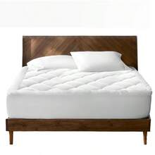 Funda de colchón de Lujo Grueso y Mejorado con Relleno Extra Suave – Capa Acolchada de Microfibra Cepillada, Alta Elasticidad y Confort Superior,Ideal para Dormitorio, Residencias y Hoteles de 5 Estrellas – Envío Local Rápido - Color4 - Ver 5