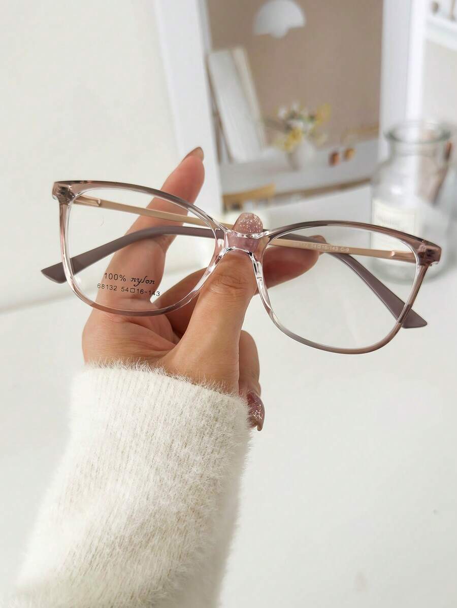 MELINDA MODAV Frames For Women's Prescription Eyeglasses - C9 cinza roxo - 查看 1