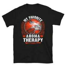 Camiseta de Terapia Aromática de Control de Armas 2ª Enmienda Libertad - Negro - Ver 1
