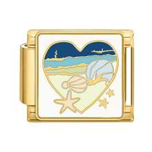 1 件装模块化卡扣手链，包含经典动物、爱心、花朵、字母、眼睛、星星元素，都市休闲风格，万圣节和圣诞节必备单品，秋季色调，本土风情，实用时尚，充满圣诞氛围，设计迷人，不锈钢材质，圣诞装饰，秋季办公室穿搭，派对穿搭指南，圣诞礼物，圣诞家居装饰 - M291342 - 查看 22