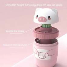 180 Pieces Of Cleaning Tools, Which Can Clean Ear Holes To Prevent Blockage. Ear Hole Sticks With Deodorizing And Aromatic Effects. Designed In A Cute Pig Pattern For Girlfriend Use. Portable. Blue And Pink Color. For Household Use Only. - Nhiều màu - Xem 3