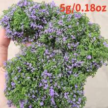 迷你藤蔓花卉模型套装，5克/0.18盎司人造绿色植物，人造花藤，适用于模型屋、景观美化、DIY工艺品、微景观背景材料、娃娃屋装饰、微缩模型装饰、仙女花园装饰 - 彩色 - 查看 8