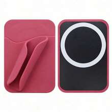 Soft Touch Silicone Lip Gloss Phone Case For IPhone 17/16/15/14 Pro Max/Pro 16/15/14 Plus 17 Air 17/16/15/14, Minimalist Matte Design, Shockproof & Anti-Fingerprint Cover - Tím đỏ - Xem 5