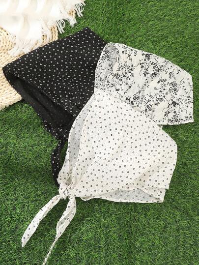 وشاح مثلث عصري متعدد الاستخدامات للنساء، وشاح رأس أنيق للرقبة، مناسب كإكسسوار للربيع والصيف للاستخدام اليومي والسفر، أربطة شعر عصرية للنساء، باندانا للعطلات