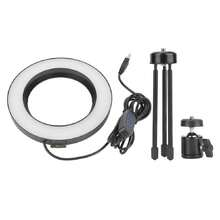 OISE ART STORE Anello Punto  Led Fotografia Makeup Video Diffusore Circolare 6" 16cm Dimmer - - Multicolore - Visualizzare 4