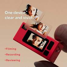 1080P Mini Keychain Camera - 0.96In HD Screen, 8Mp Retro SLR Design, 160° Wide Angle, Anti-Lost Rope , Rechargeable Portable DV Camcorder For Adult/Teens/Outdoor Tourism - Multicolor - View 8
