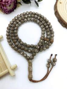 Ramadan Gift Islamic Prayer Beads, 99-Bead Handmade Ramadan Tasbih, Ramadan Event Gift, Islamic Gift, Perfect Eid Gift, Hajj Gift, Ramadan Worship And Daily Prayer, Eid Souvenir - Mixed Colors - View 10