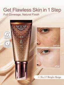 Missha [50毫升] MEISI 卓宝阳BB霜 | 多效合一：粉底、保湿、防晒 | 提亮肤色、遮瑕、补水 - No.17 Bright Beige - 查看 6