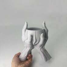 1 chậu cây cầm tay phong cách Wabi-Sabi sáng tạo, thiết kế tối giản kiểu Bắc Âu, thích hợp trồng cây mọng nước, hoa trang trí bàn làm việc văn phòng. - B - Xem 6