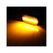 2 luces LED intermitentes laterales dinámicas secuenciales para Volks-wagen VW Bora Golf 3 4 Passat 3BG Polo SB6, luces de señalización LED para guardabarros - A - Ver 6
