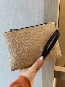 Personalized Customization Name Tote Bag Set,Birthday Month Representative Flower Pattern, Large Capacity , Shoulder And Handheld. Ladies' Large Capacity, Multifunctional Handbag, Neutral Adult Polyester Mini Makeup Bag,Valentine's Day,Wedding Season, Souvenirs, Bridesmaid Gifts, Ramadan - Multicolor - View 13