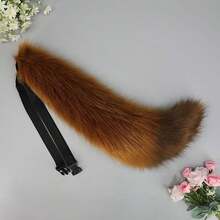 1pc Faux Fur Neko Fox Ear Headband, Fluffy Realistic Animal Ear Hair Hoop, Cute Furry Fox Ear Headpiece, Suitable For New Year, Valentine's Day, Birthday, Anime Cosplay Party, Carnival Costume Accessory - Multicolor - View 14