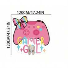 1 Peça Tapete Rosa com Controle Remoto, Tapete de Sala de Estar, Tapete, Tapete de Área de Sala de Estar, Tapete Pequeno de Área, Tapete, Decoração Doméstica, Tapete Grande de Sala de Estar, Tapete Redondo, Decoração de Sala de Estar, Decoração de Quarto, Tapete Lavável - Multicolorido - Visão 14