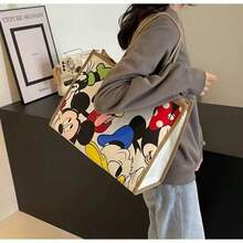 Disney 1个飞狗单肩包，补充课程包，女士手提包，补充课程包，米奇包，跨境风格女士单肩包，手提包，米妮 - 多色 - 查看 4