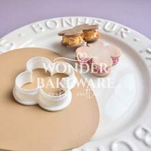 Four Leaf Clover Biscuit Mould Four Leaf Clover Cookie Cutting Mold Fondant Cake Stamp Cookie Cutter Pastry Baking Tool - Clover - View 4