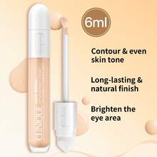 Clinique 倩碧匀净遮瑕膏（6毫升），色号CN10雪白，蕴含维生素C和玻尿酸，配有双头遮瑕刷，持妆12小时，防水防汗，适合敏感肌肤，日常通勤必备。 - 遮瑕膏(色號 CN 10 雪花白)6ml - 查看 6