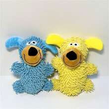 1/2/3pcs (Random Color) Pet Plush Knotted Toys, Medium/Small Dog Chew Toys With Sound - Multicolor - View 11